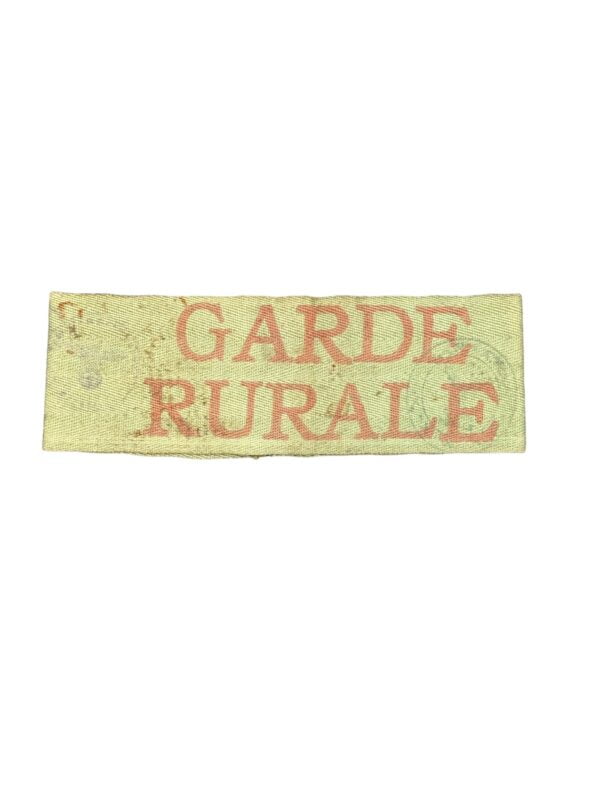 garde rurale