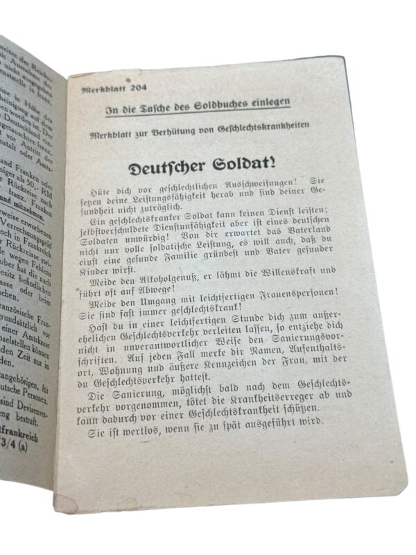 sanitäter soldbuch. 12