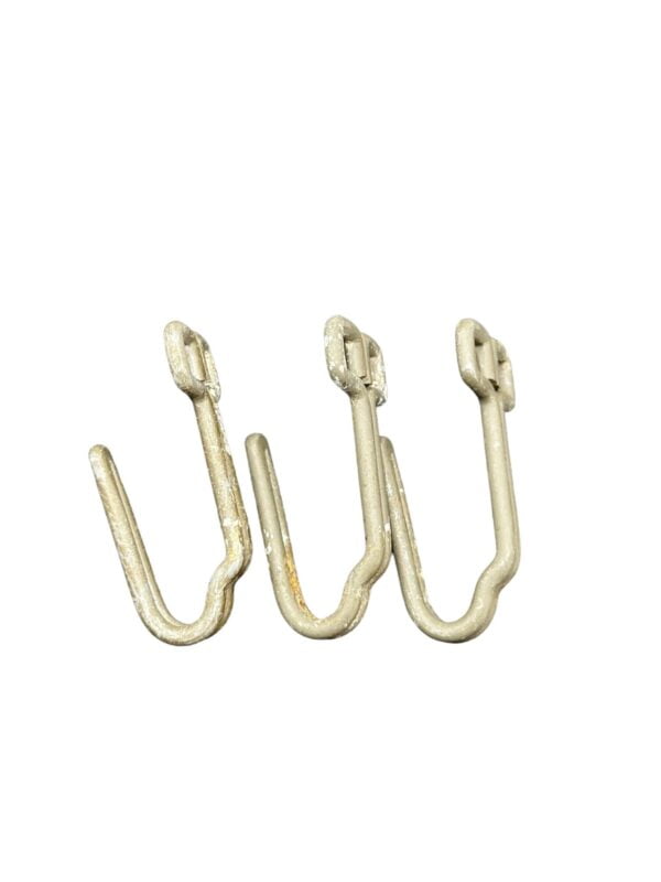 belt support hooks. 2