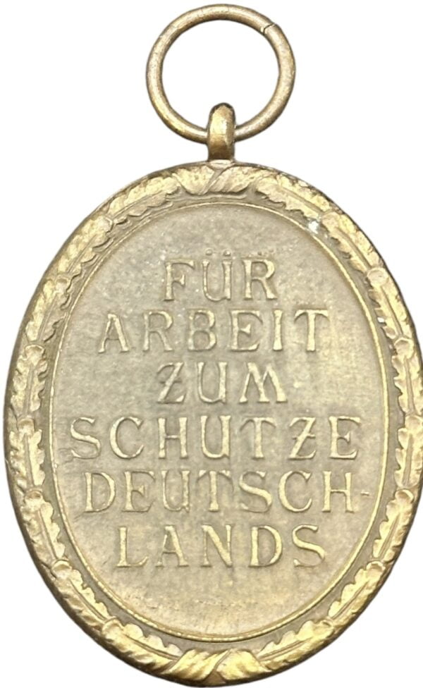 west wall medal. 5